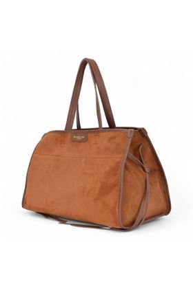 Borsa in camoscio colore mattone. MY BEST BAG | 1027-BRUCIATO